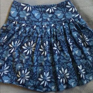 Banana Republic Blue Floral skirt